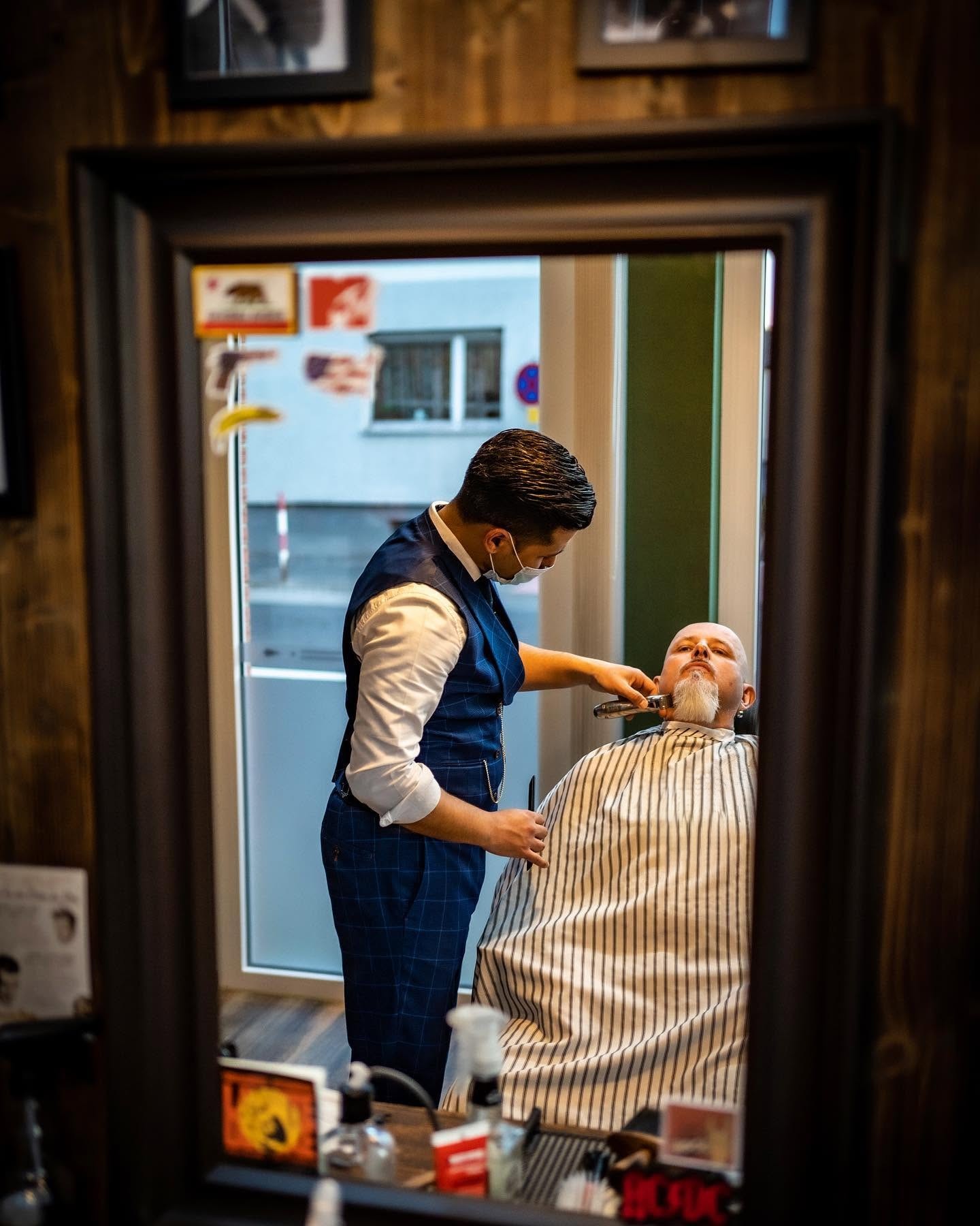 Barber Bishr shop interior